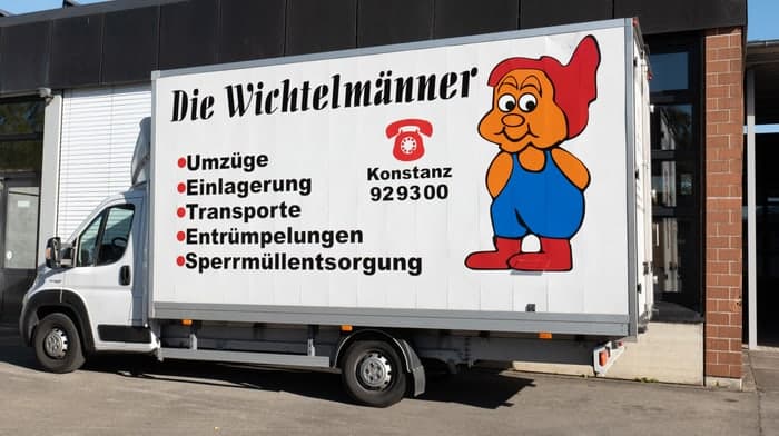 Mitarbeiter der Wichtelmänner im Gespräch